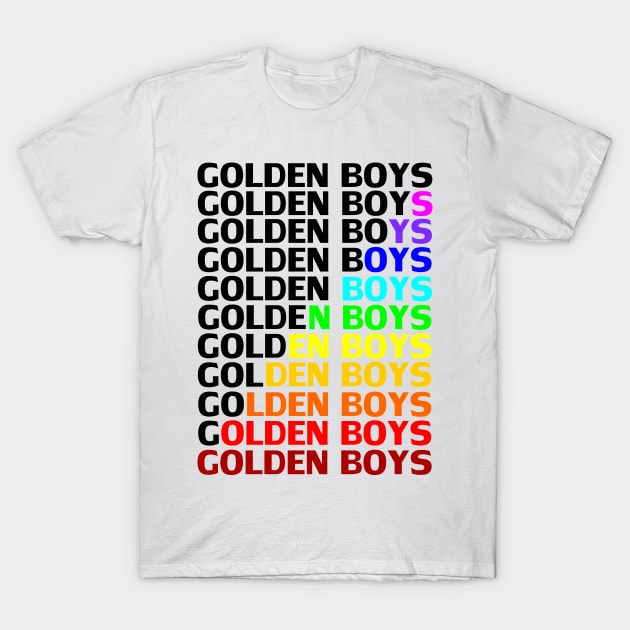 Golden Boys rainbow T-Shirt by Vladimir Zevenckih